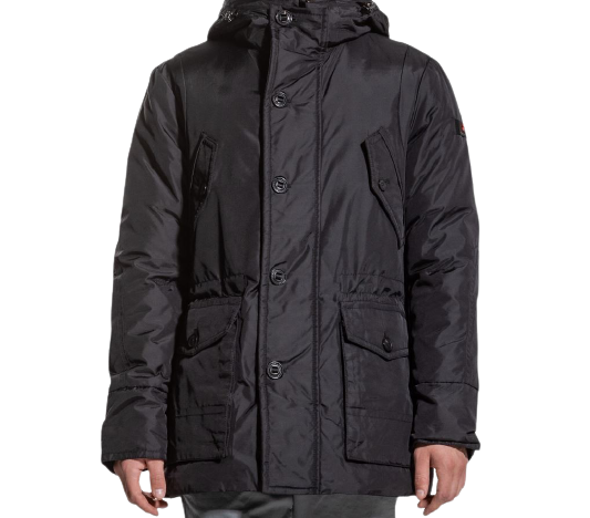 PEUTEREY Parka Uomo Hasselblad OXF A ES Cappotto Impermeabile Cappu