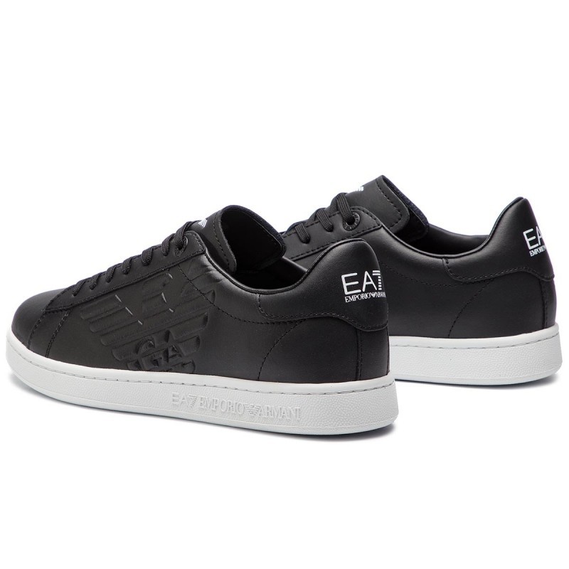 EA7 Armani Sneakers Uomo X8X001 XCC51 A EE Scarpe Basse Pelle Nere