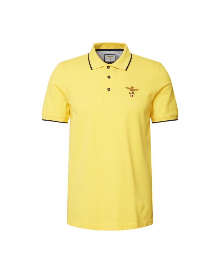 Polo manica corta aeronautica militare best sale