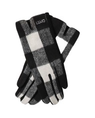 LIU JO Guanti Donna 2F3068 M0300 AI 23/24 poliammide con pelliccia