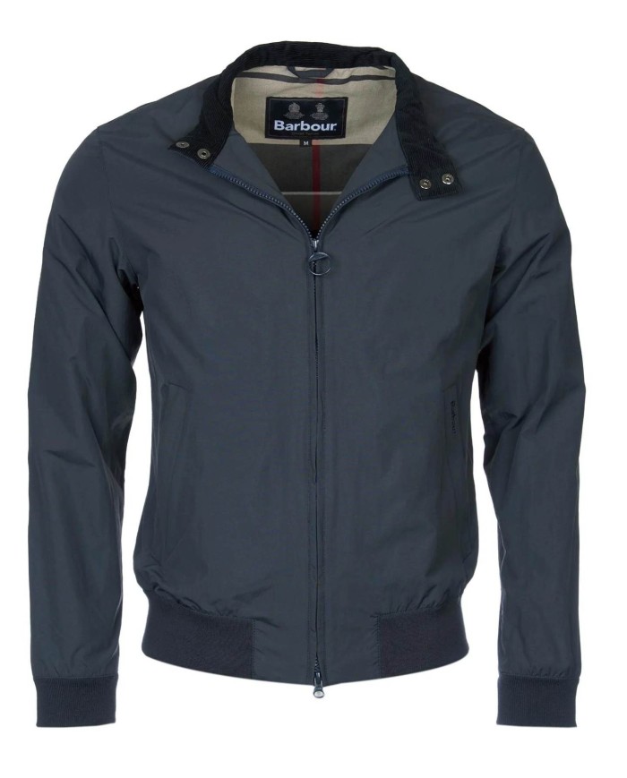 Barbour bomber jacket mens best sale